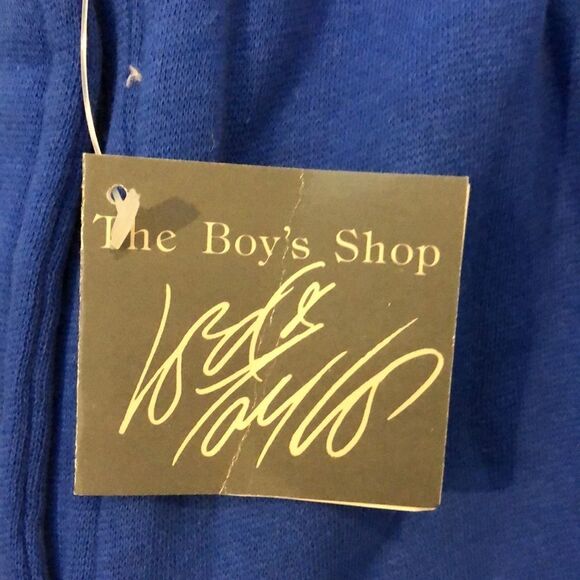 Vintage 1980’s/Early 90’s Royal Blue Lord & Taylor Sweat-short - Picture 6 of 8